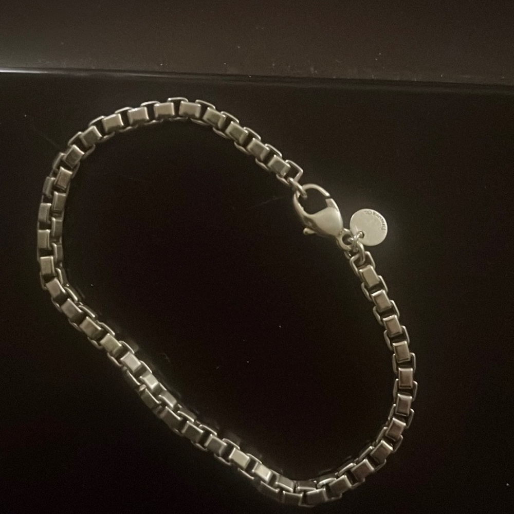 Authentic Tiffany link bracelet